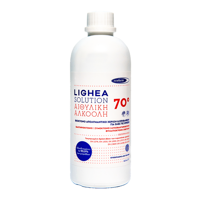 OINOPNEuMA LIGHEA 70° (AIThuLIKI ALKOOLI) 420ml